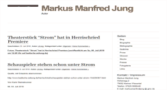 Desktop Screenshot of markusmanfredjung.de